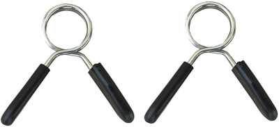 

Aashish Barbell Gym Weight Lifting Bar Dumbbell Clamp Hand Grip/Fitness Grip(Black)