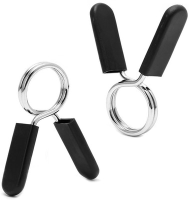 

Sanjith umbbell Lock Clamp Spring Collar Clips Hand Grip/Fitness Grip(Silver)