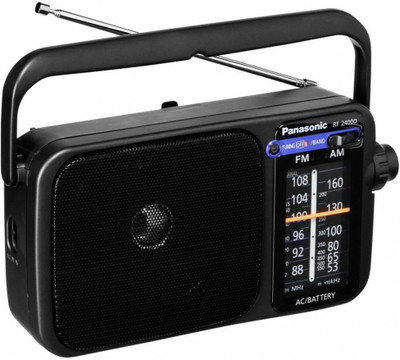 

Panasonic RF-2400D AM / FM Radio, FM Radio(Black)