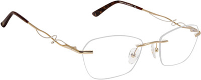 

David Blake Rimless Cat-eyed Frame(53 mm