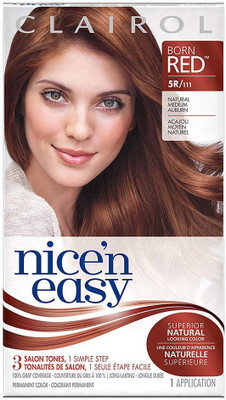 

Clairol Nice 'N Easy Hair Color - Natural Medium Auburn (111) Hair Color(Red)