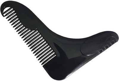 

pelo Beard Shaping Tool for Perfect Lines and Symmetry Look/Beard Comb For Men Black/beard comb shaper, Pack of 1