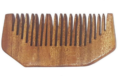 

pelo Neem Wood Comb For Hairfall For Men And Women, Anti- Dandruff (Sikh Comb), Pack of 1