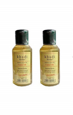 

Khadi Herbal KH CASTOR OIL - 220 Hair Oil(200 ml)