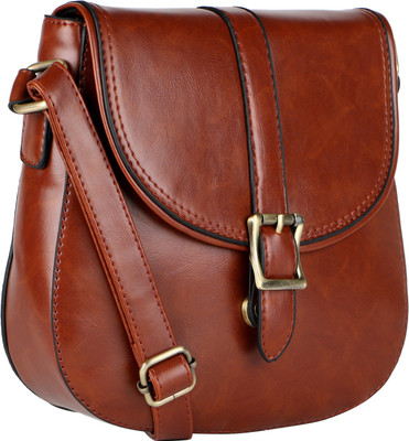 

Lino Perros Sling Bag(Brown)