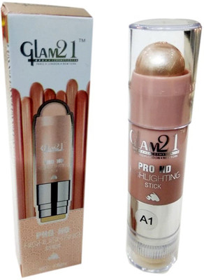 

Glam 21 Pro HD Highlighter Stick-CL1015-A1 Highlighter by Kiash Highlighter(Medium Beige)