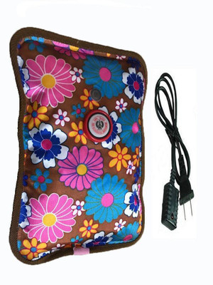 

Cinnamon Best Quality Electric Rechargeable Heating Pad for Body Pain Relief Electric 1 L Hot Water Bag(Multicolor)