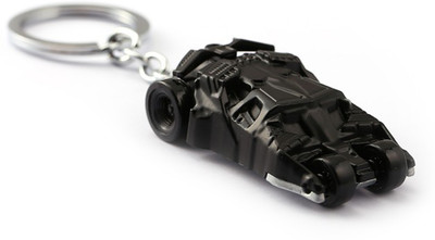 Techpro Batman Begins Black Muscle Car design Key Chain(Multicolor)