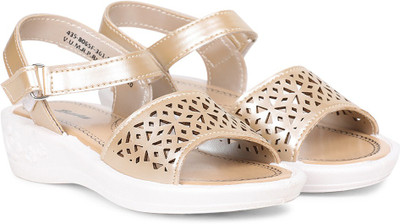 

Bubblegummers Girls Velcro Flats(Yellow