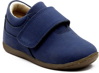 

Teddy Toes Boys Velcro Moccasins(Blue