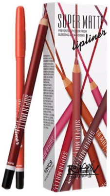 

RHV Me now Super Matte High Quality Lip Liner Pencil(Multicolor)