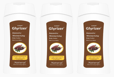 

Elegant GLYRIZER INTENSIVE MOISTURIZING BODY LOTION PACK OF 3*100 ML(300 ml)