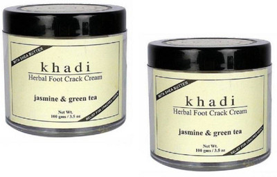 

Khadi Herbal KH HERBAL FOOT CRACK CREAM JASMINE & GREAN TEA - 560(200 ml)