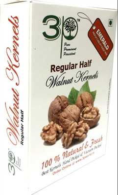 

3P Brown Quarter Kashmiri Akhrot/ dryfruit/ without shell/ walnut kernels-2000 g Walnuts(250 g, Vacuum Pack)