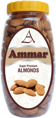 

ammar almond nut carlifornia badam Almonds(250 g, Plastic Bottle)