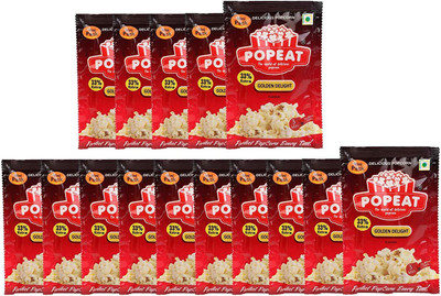 

PopEat Golden Delight(Pack of 15 X 60 Grms)-55 Golden Delight Popcorn(900 g, Pack of 15)