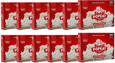 

PopEat Salty Delight(Pack of 12 X 35 Grms)-60 Salty Delight Popcorn(420 g, Pack of 12)