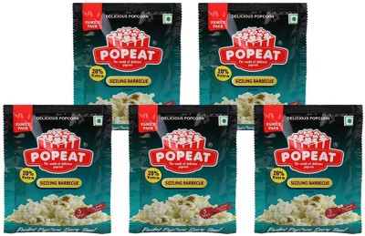 

PopEat Sizzling Barbecue(Pack of 5 X 90 Grms)-40 Sizzling Barbecue Popcorn(450 g, Pack of 5)