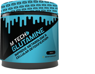 

M-tech M TECH GLUTAMINE Glutamine(300.0 g, lemon)