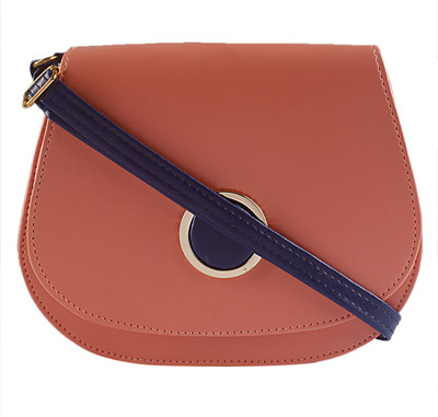 

Kojar Women Casual Tan Leatherette Sling Bag