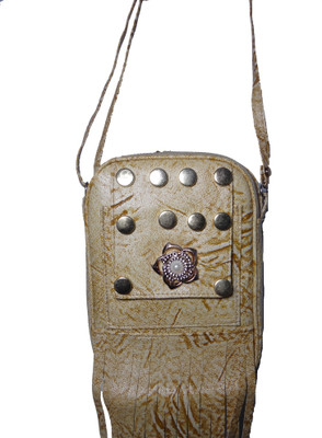 

Riya Touch Women Casual Grey Leatherette, Rexine Sling Bag