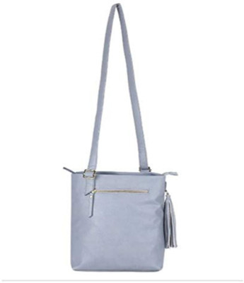 

Fastrack Women Casual Grey Polyester Sling Bag
