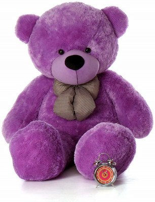 

Vervain Lovely cute Purple Teddy bear - 4 feet - 120 cm(Purple)