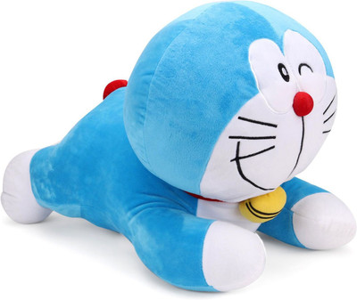 

My Baby Excels Crawling Doraemon Plush for Children of Age 1 Year Onwards | Imported Premium Quality | Multicolour | Size 48 Cm - 48 cm(Multicolor)