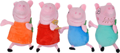 

Unicorn 1 Set of Peppa Pig Baby Animal Toys Peppa Pig Family Set - 13 cm(Pink)