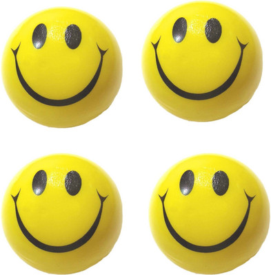 

ShopTop Smiley Face Squeeze Stress Ball - 3 inch(Yellow)
