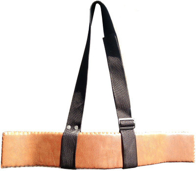

Monika Sports Power Gym Arm Blaster Training Padded Straps Hand Support (, Brown