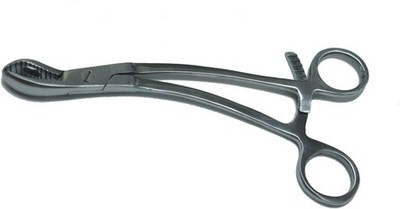 

Agarwals Burn's Bone Holding Forcep pack of 1 pc Utility Forceps