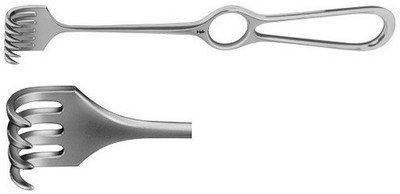 

Agarwals Volkman Retractor pack of 1 pc Utility Forceps