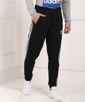 ADIDAS Solid Men Black Track Pants