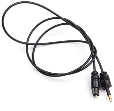 Aashish TV-out Cable Digital Optical Audio Adapter Lead Cable(Black, For TV)