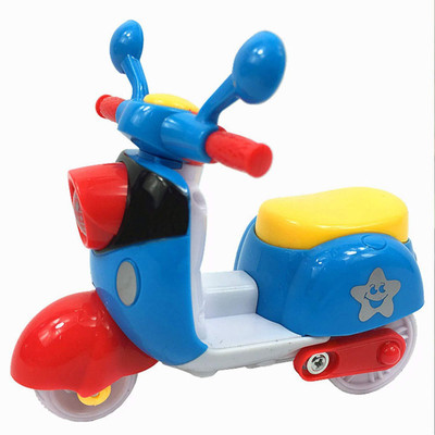 

Funsters Early Education Adorable Cute Bright Color Scooter for 1 Year Old Baby Push and Go Toy Vehicle Scooter for Kids.(Random Colors) (1 Pcs)(Multicolor)