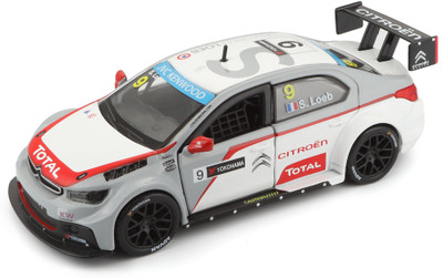 

Bburago 1/32 Scale Citroen C-Elysee WTCC 2014 (Sebastien Loeb)-(white)(White)