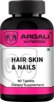 Argali Nutrition Hair, Skin & Nails Tablet(90 No)