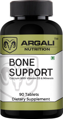 Argali Nutrition Bone Support Calcium with Vitamin D3 Tablet(90 No)