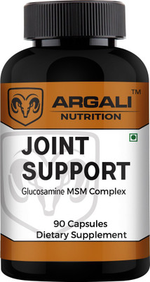 

Argali Nutrition Joint Support Glucosamine MSM complex Capsule(90 No)