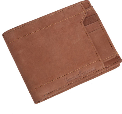 

Hammonds Flycatcher Men Brown Genuine Leather Wallet(6 Card Slots)
