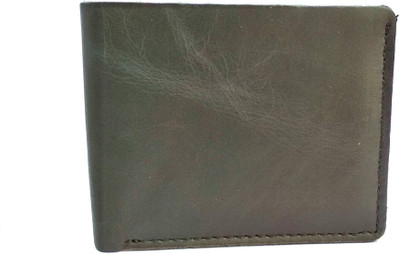 

hks Men Black Genuine Leather Wallet(6 Card Slots)