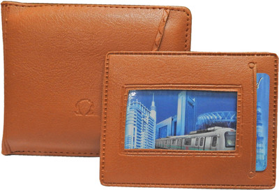 

Hornwood Men Tan Artificial Leather Wallet(4 Card Slots)