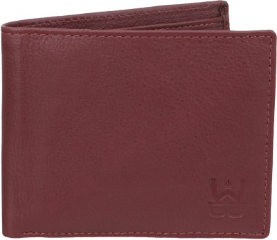 

WELBAWT Men Formal Brown Genuine Leather Wallet(4 Card Slots)