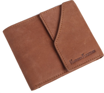 

Hammonds Flycatcher Men Casual Brown Genuine Leather Wallet(3 Card Slots)
