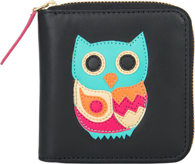 

Chumbak Women Casual Black Canvas Wallet(4 Card Slots)