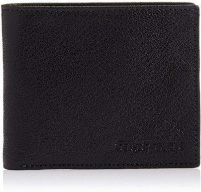 Fastrack Men Formal Black Artificial Leather Wallet(4 Card Slots)
