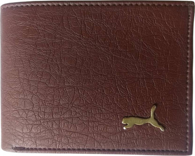 

Puma Men Brown Artificial Leather Wallet(5 Card Slots), Red