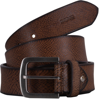 

Rene Men Casual Brown Genuine Leather Belt