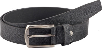

Toffil Men Casual Black Genuine Leather Belt, Grey black